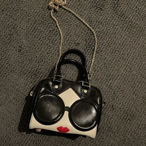 alice and olivia jackie stace face mini satchel